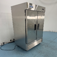 Avantco Double Door Reach In Refrigerator image 0